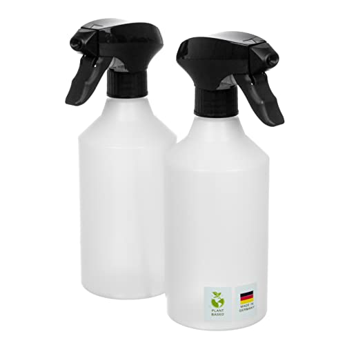 AP Sprühflaschen, 2 x 500 ml, nachhaltige Herstellung aus Green-PE, Polyethylen (PE), Langlebig von AP