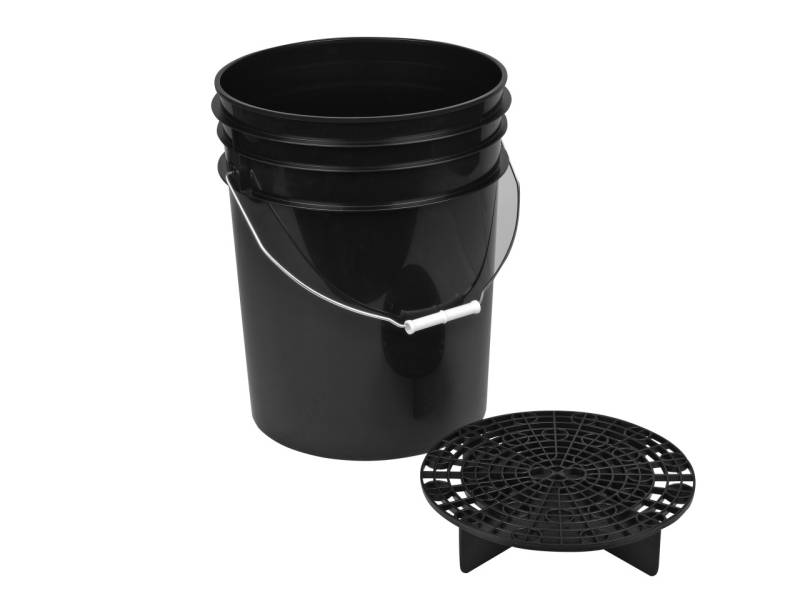 APA Eimer mit Siebeinlage 20 L schwarz von APA