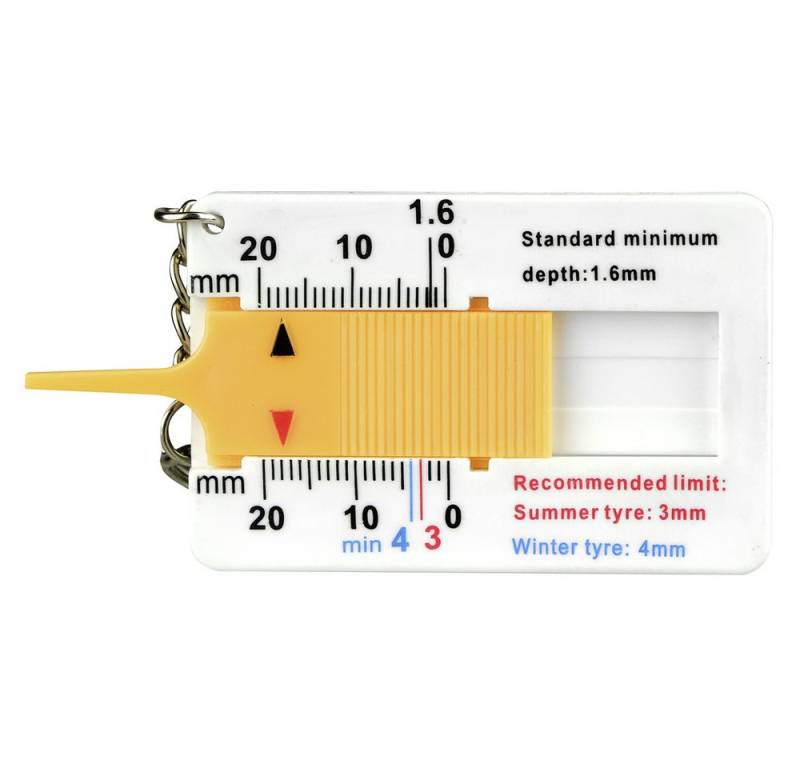 APA Reifendrucksensor APA 31343 Reifenprofilmesser analog Messbereich Tiefe 0 - 20 mm von APA