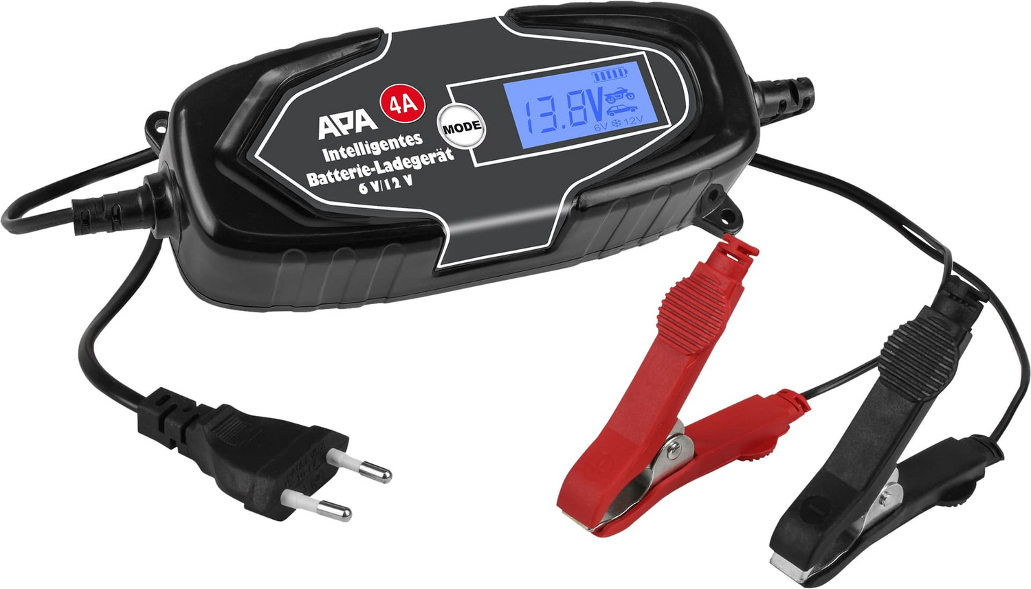 Apa Batterie Ladegerät Akkulader 16647 Hauptgerät 6 V 12 V 4 A B-Ware Apa Batterie Ladegerät Akkulader 16647 Hauptgerät 6 V 12 V 4 A B-Ware von APA