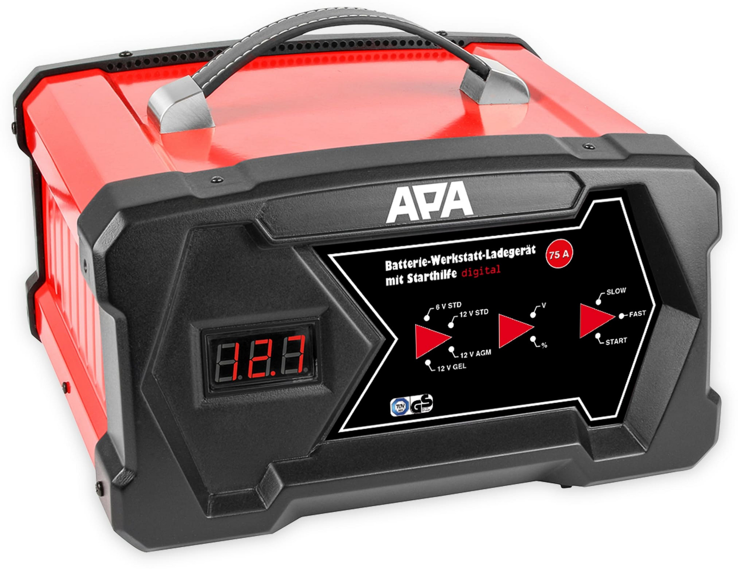 Apa Werkstattladegerät Batterieladegerät Autobatterie 16631 6/12 V Ladegerät B-Ware Apa Werkstattladegerät Batterieladegerät Autobatterie 16631 6/12 V Ladegerät B-Ware von APA