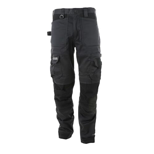 Apache ATS 3D STRETCHHOLSTERHOSE, Grau/Schwarz, 29L/38W von APACHE
