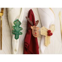 Weihnachten Serviettenringe - Rentier, 3 Blätter, Weihnachtsbaum Für Festtagstischdeko Weihnachten Serviettenringe - Rentier, 3 Blätter, Weihnachtsbaum Für Festtagstischdeko von APALMAHANDMADE