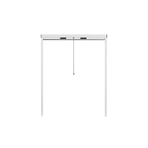 APANA Fliegengitter Rollo Fenster bis 160x160 cm – weiß – ausziehbarer Insektenschutz – stabiles Insektenschutzrollo mit Alurahmen & Fiberglasgewebe – Fensterrollo gegen Mücken von APANA