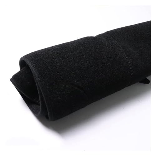 APARC Auto Armaturenbrett Abdeckung für Ford Ranger T6 2011-2019, Dashboard Matten Pad Instrument Schreibtisch Schutz Innere Zubehör,A/Black Edge-A/Right Rudder von APARC