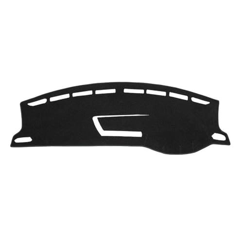 APARC Auto Armaturenbrett Abdeckung für VW T Cross T Cross 2018 2019 2020 2021 2022 2023, Dashboard Matten Pad Instrument Schreibtisch Schutz Innere Zubehör,A/Right Rudder Schwarze Seite von APARC