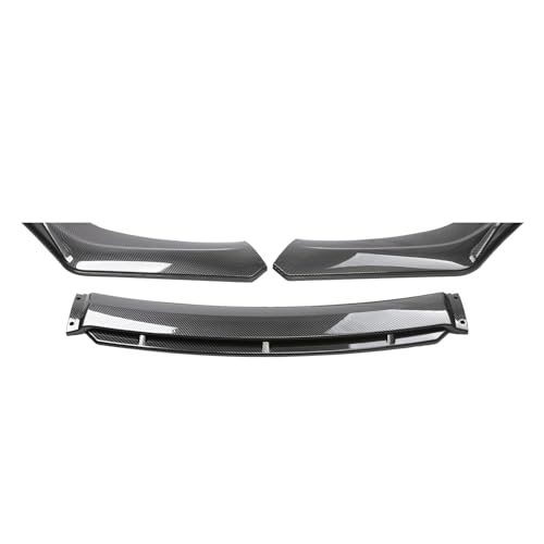 APARC Auto Frontlippe Frontspoiler für Mercedes Benz E-Class W210 W211 W212 W213 W214 VF210 VF211, Frontstoßstange Splitter Spoiler Diffusor Protector Car Zubehör,A/Carbon Fibre Black von APARC