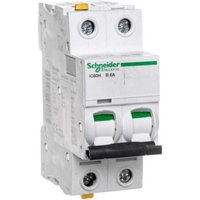 Leitungsschutzschalter 2P B 6A 10kA AC iC60H-B6-2 A9F06206 Leitungsschutzschalter 2P B 6A 10kA AC iC60H-B6-2 A9F06206 von APC SCHNEIDER
