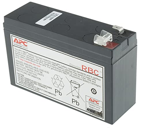 APC APCRBC106 - Ersatzbatterie für Unterbrechungsfreie Notstromversorgung (USV) von APC - passend für Modell BE400-GR von APC