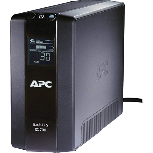 APC Back-UPS RS LCD 700 Master Control – Wechselrichter – AC 120 V – 420 Watt – 700 VA – USB – Ausgangsstecker: 6 – Schwarz – für P/N: AR106, AR106SH4, AR109SH6, AR112, AR112 SH4, A von APC