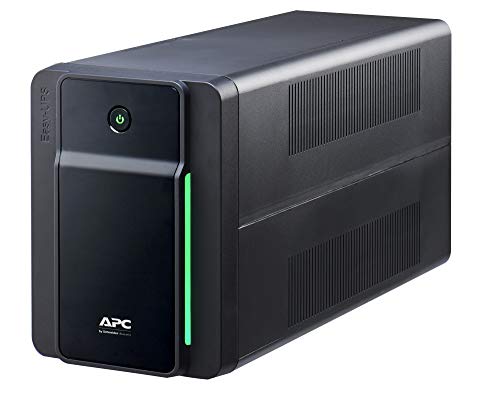 APC Easy UPS - BVX1200LI-GR - unterbrechungsfreie Stromversorgung 1200 VA mit Schuko Ausgängen, Batteriesicherung & Überspannungsschutz, Backup-Batterie mit AVR, LED-Anzeigen von APC