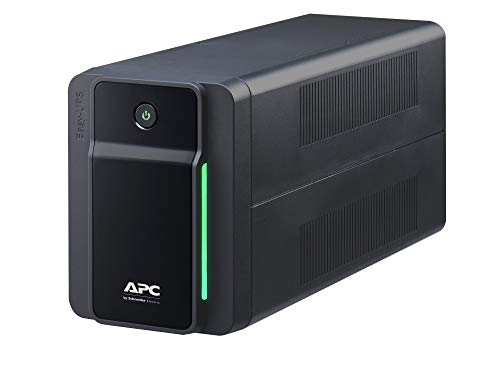 APC by Schneider Electric Easy UPS - BVX700LI-GR - unterbrechungsfreie Stromversorgung 700 VA mit Schuko Ausgängen, Batteriesicherung & Überspannungsschutz, Backup-Batterie mit AVR, LED-Anzeigen von APC