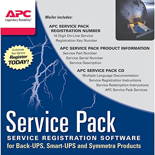 APC by Schneider Electric APC WBEXTWAR3YR-SP-04 - APC Service Pack 3 Year Warranty Extension (for New Product Purchases) von APC