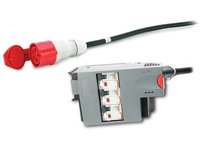 APC Power Dist. Mod. 3 Pole 5 Wire 3 Pole 5 Wire RCD 32A 30mA, PDM332IEC-30R-140 (3 Pole 5 Wire RCD 32A 30mA IEC309, IEC 309 32A 3P+N+PE, 1 x IEC 309 32A, 1.4 m, 400 V, 50 Hz, 400 V) von APC