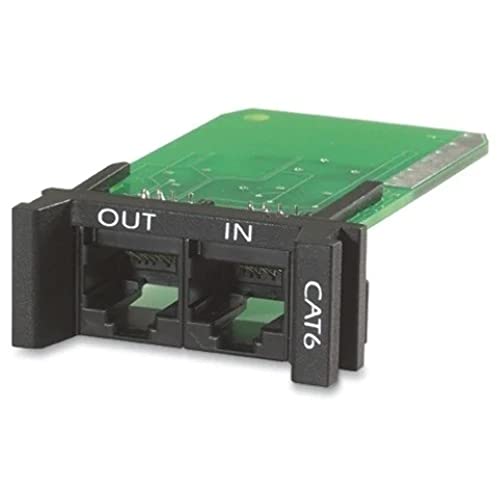 APC ProtectNet Überspannungsschutz für CAT6 or CAT5/5e Network Line (Plug-In-Modul) von APC by Schneider Electric