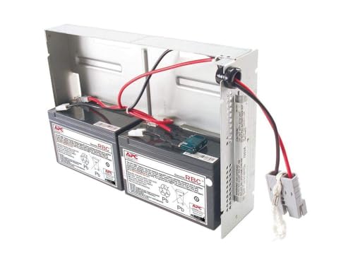APC RBC22 - Ersatzbatterie für Unterbrechungsfreie Notstromversorgung (USV) von APC - passend für Modell SUA750RMI2U und andere von APC by Schneider Electric