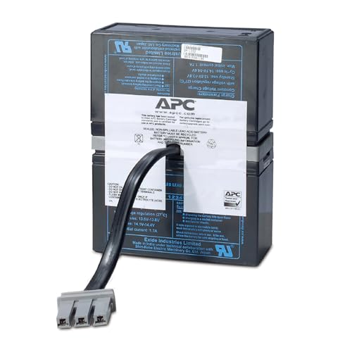APC RBC33 - Ersatzbatterie für Unterbrechungsfreie Notstromversorgung (USV) von APC - passend für Modell SC1000I von APC by Schneider Electric