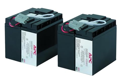 APC RBC55 - Ersatzbatterie für Unterbrechungsfreie Notstromversorgung (USV) von APC - passend für Modelle SMT2200I / SMT3000I von APC by Schneider Electric