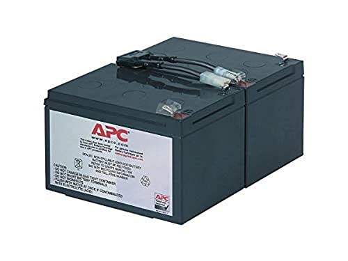 APC RBC6 - Ersatzbatterie für Unterbrechungsfreie Notstromversorgung (USV) von APC - passend für Modelle SMT1000I / SUA1000I und andere von APC