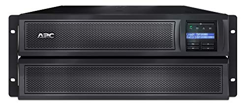 APC SMX3000HV Smart-UPS X 3000VA 4U Rack/Tower Netzteil (LCD, 200-240V, 2700 Watt, 230V, 5% THD, SmartSlot) von APC by Schneider Electric