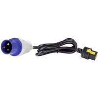 APC Strom Anschlusskabel [1x CEE-Stecker 16A 3polig - 1x Kaltgeräte-Buchse C19] 3.00m Schwarz von APC