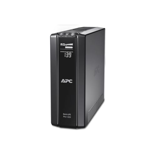 APC von Schneider Electric Energiesparende USV PRO - BR1500GI - Unterbrechungsfreie Stromversorgung 1500 VA (AVR, 10 Steckdosen IEC-C13, USB, Abschaltsoftware) von APC by Schneider Electric