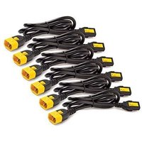 AP8706S-WW Kabel de Übertragung Schwarz 1,83 m C13 Koppler C14 Koppler C14 Koppler - APC von APC