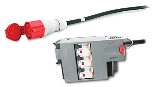 APC 3 Pole 5 Wire RCD 32 A 30 mA IEC309 – Stromverteiler (PDUs) (IEC 309 32 A 3p + N + PE, 1 x IEC 309 32 A, 432 x 406 x 254 mm, CE, VDE) von APC