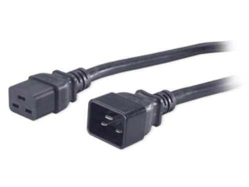 APC AC3–5 Power Kabel – Power Kabel (C19 Coupler, C20 Kupplung, männlich/weiblich, schwarz) von APC