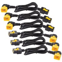 APC AP8716R Stromkabel-Set (6 Stück), C19 auf C20 (90 Grad), 1,8 m von APC