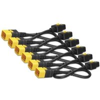 APC AP8716S Stromkabel-Set (6 Stück), mit Verriegelung, C19 auf C20, 1,8 m von APC
