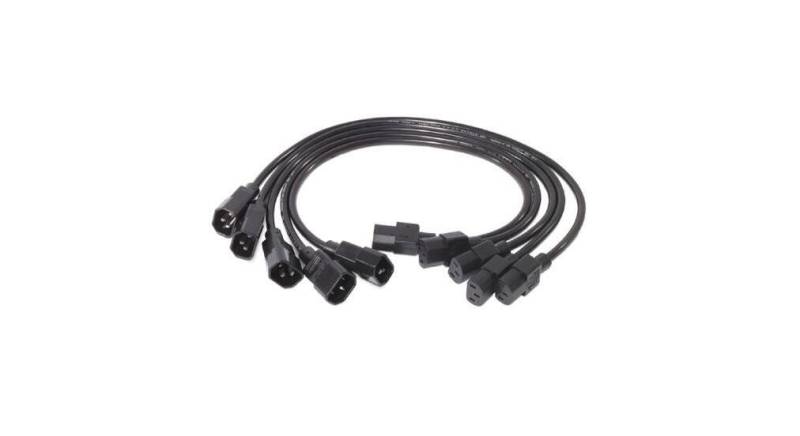 APC APC AP9890 Stromkabel-Set (5 Stck) Mehrfachsteckdose von APC