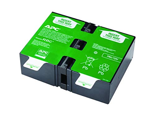 APC APCRBC123 - Ersatzbatterie für Unterbrechungsfreie Notstromversorgung (USV) von APC - passend für Modelle BR900GI / SMT750RMI2U und andere von APC