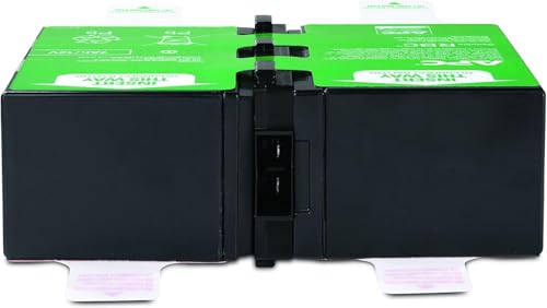 APC APCRBC123 - Ersatzbatterie für Unterbrechungsfreie Notstromversorgung (USV) von APC - passend für Modelle BR900GI / SMT750RMI2U und andere von APC
