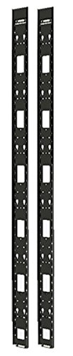 APC AR7501 42U Rack-Kabel-Management-Kit schwarz (Packung mit 2) von APC by Schneider Electric