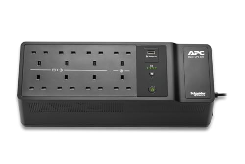 APC BACK-UPS 500VA 8 BRITISH von APC