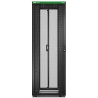 APC Easy Rack 800mm/48HE/1000mm, mit Dach, Rollen, Füßen und 4 Halterungen, ohne Seitenteile, Boden, schwarz von APC