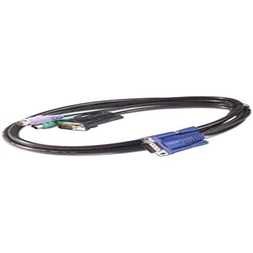 APC KVM PS/2 Kabel High Density15 auf High Density15 (VGA) 0,9m von APC Deutschland GmbH