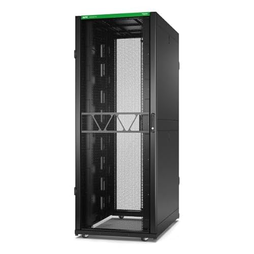 APC NetShelter SX Gen 2 - Schrank Netzwerkschrank - 1991 (H) x 750 (B) x 1200 (T) mm, mit Seiten - bodenstehend - Schwarz - 42HE - 48.3 cm (19") von APC