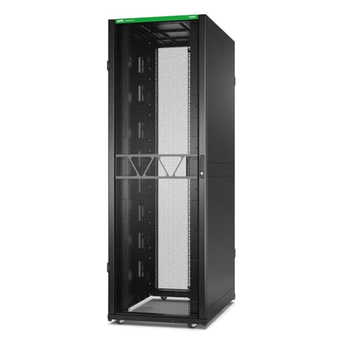 APC NetShelter SX Gen 2 - Schrank Netzwerkschrank - 2258 (H) x 750 (B) x 1200 (T) mm, mit Seiten - bodenstehend - Schwarz - 48U - 48.3 cm (19") von APC