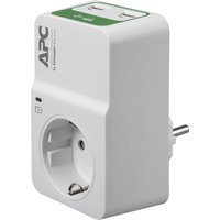 APC PM1WU2 Essential SurgeArrest 1 Ausgang, 230 V, 2 USB-Ports mit Ladefunktion von APC