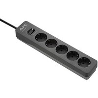 APC PME5B-GR 5-fach Steckdosenleiste mit Überspannungsschutz 1,5 m schwarz APC PME5B-GR 5-fach Steckdosenleiste mit Überspannungsschutz 1,5 m schwarz von APC