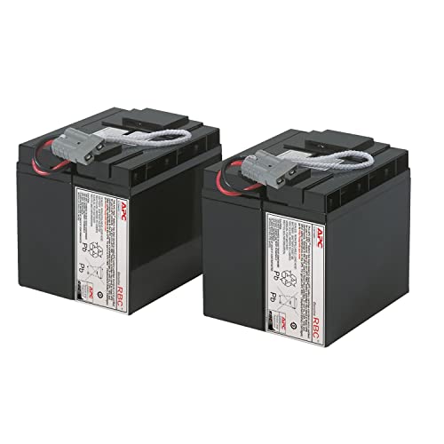 APC RBC11 - Ersatzbatterie für Unterbrechungsfreie Notstromversorgung (USV) von APC - passend für Modelle SUA24XLBP / SU48XLBP und andere von APC by Schneider Electric