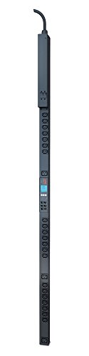 APC Rack PDU 2G - AP8453 - Stromverteilung (Messfunktion pro Ausgang, vertikale Montage, 32A, 230V, 21 Ausgänge C13 & 3 Ausgänge C19, IEC 309, 32A) von APC