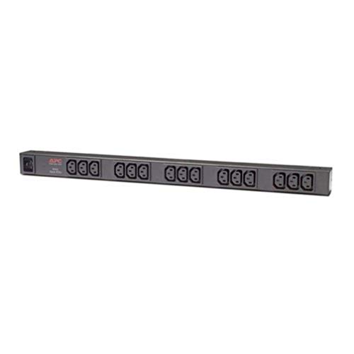 APC Rack PDU - AP9572 - Stromverteilung (Basic, vertikale Montage, 16A, 208/230V, 15 Ausgänge C13, IEC C20) von APC