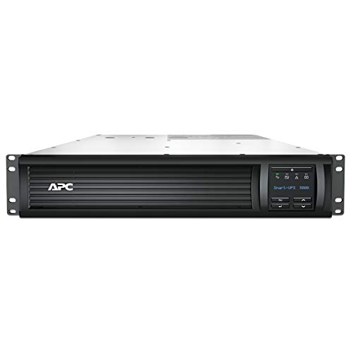 APC Smart UPS 3000VA LCD RM 2U 230V mit Netzwerk Karte Schwarz von APC by Schneider Electric