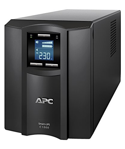 APC Smart-UPS SMC - SMC1000I - Unterbrechungsfreie Stromversorgung 1.000VA (Line Interactive, AVR, 8 Ausgänge IEC-C13, Shutdown Software) von APC by Schneider Electric