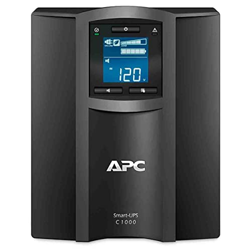 APC Smart-UPS SMC SmartConnect - SMC1000IC - Unterbrechungsfreie Stromversorgung 1.000VA (Cloud-monitoring fähig, 8 Ausgänge IEC-C13) von APC