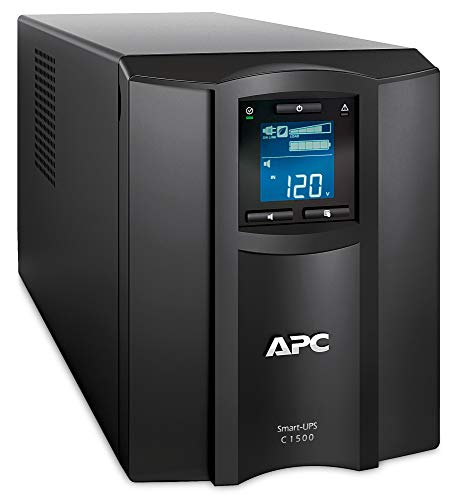 APC Smart-UPS SMC SmartConnect - SMC1500IC - Unterbrechungsfreie Stromversorgung 1.500VA (Cloud-monitoring fähig, 8 Ausgänge IEC-C13) von APC