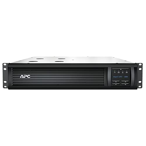 APC Smart-UPS SMT - Unterbrechungsfreie Stromversorgung 1.000VA Rackmodell 2U - SMT1000RMI2U - Line Interactive, AVR, LCD Display, 4 Ausgänge IEC-C13, Shutdown Software APC Smart-UPS SMT - Unterbrechungsfreie Stromversorgung 1.000VA Rackmodell 2U - SMT1000RMI2U - Line Interactive, AVR, LCD Display, 4 Ausgänge IEC-C13, Shutdown Software von APC